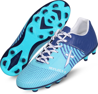 VECTOR X Reflect X Synthetic Leather Football Shoe/Stud Football Shoes For Men(Navy , 5)