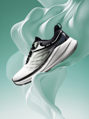 HRX by Hrithik Roshan Running Shoes For Men(White, Black , 9)
