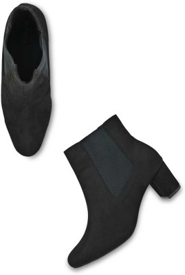 ROCIA Rocia By Regal Black Women Boots Boots For Women(Black)