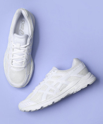 Asics GEL-CONTEND 4B+ Running Shoes For Men(White , 6)