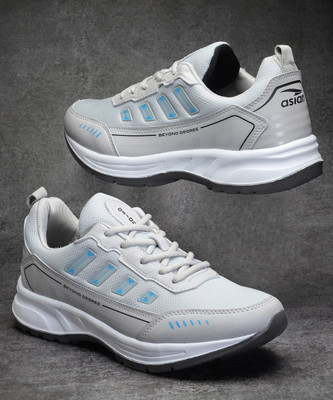 asian Casual Sneaker Shoes for Men | Soft Cushioned Insole || Platinum-04 Running Shoes For Men(Grey , 10)
