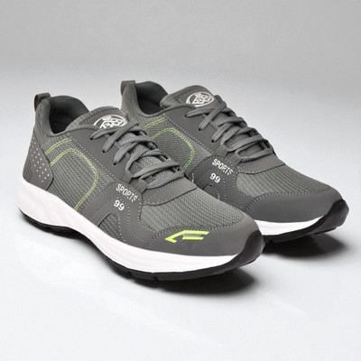 KRITON Stylish Casual Shoes for Men | Comfortable Everyday Footwear Casuals For Men(Grey , 7)