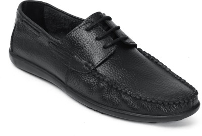Zoom Shoes A2495 Lace Up For Men(Black)