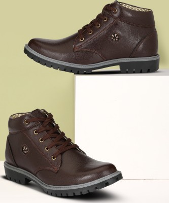 SiR CORBETT Boots For Men(Brown , 9)