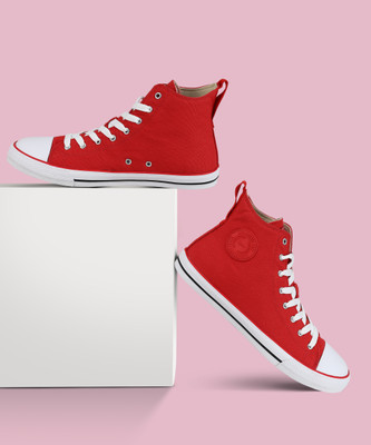 REEBOK COTS BEE High Tops For Men(Red , 6)