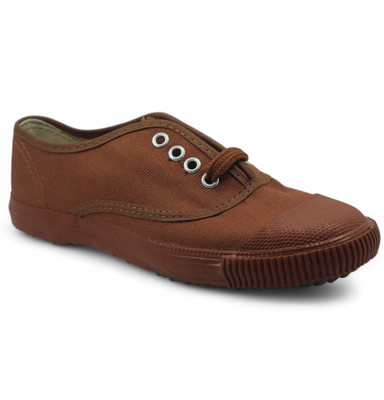 captooe Canvas Shoes For Men(Brown , 12)
