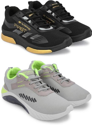 ANGO TY-FIRST BLACK_GREEY TOOFAN Outdoors For Men(Black , 10)