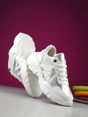 Roadster Stylish & Premium Quality Sneakers For Women(White , 6)
