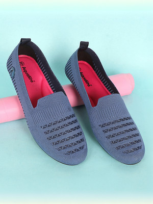 Aqualite Aqualite SKY-02 Women Casuals Shoes with Slip-Resistance & Comfort Insole Loafers For Women(Blue , 5)