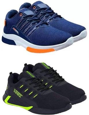 ELASA TY-RUNFREE BLUE_MINT GREEN Outdoors For Men(Blue , 7)