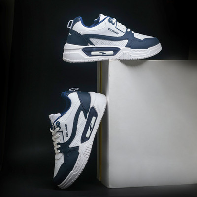asian Shadow-02 Sneakers For Men & Boys | Comfort Casual Sports Shoes For Gym & Walk Sneakers For Men(White, Navy , 9)