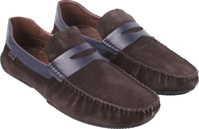 MOCHI Loafers For Men(Brown , 6)