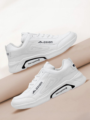 asian WATERPROOF-05cFULLWHITE Running Shoes For Men(White , 9)