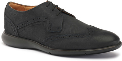 RUOSH Ruosh Men Footwear Work-Lace-Up Formal Boat Shoes For Men(Blue , 6)