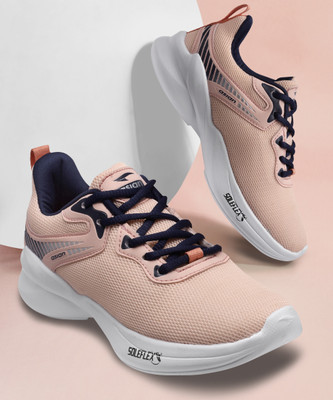 asian Firefly-07 Peach Sports,Casual,Gym,Jogging,Stylish Training & Gym Shoes For Women(Pink , 4)