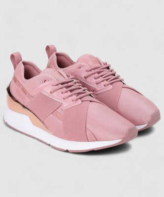 PUMA Muse X-2 Metallic Wns V1 Casuals For Women(Pink , 3)