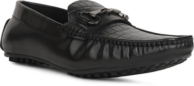 Bata 8516: PERCY NEW Black Loafer Slip-On Casual Shoes for Men Loafers For Men(Black , 10)