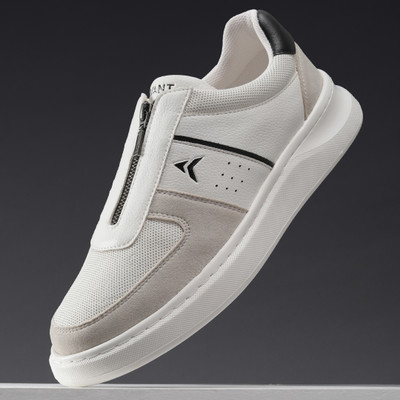 AVANT Casuals For Men(White, Grey , 9)