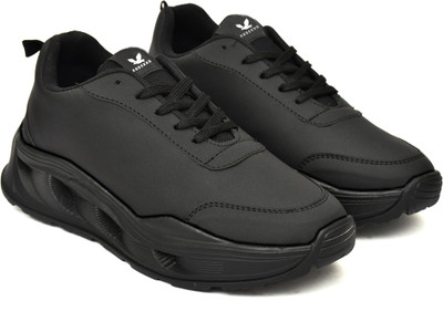 RODEXXO Men's High Quality Running & Walking Gym Wear Shoes High Tops For Men(Black , 10)