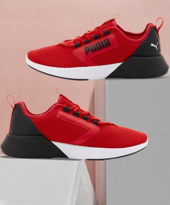 PUMA Retaliate Tongue Running Shoes For Men(Red , 7)