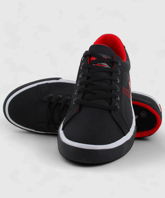 Sparx Canvas Shoes For Men(Black, Red , 8)