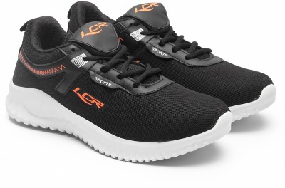 LANCER ACTIVE-96BLK-ORG Running Shoes For Men(Multicolor , 7)