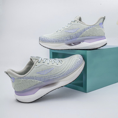 RED TAPE Athleisure Shoes for Women | Cultured Round-Toe Shape & Cushioning Technology Walking Shoes For Women(Purple, Green , 6)