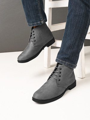 KILLER Boots For Men(Grey , 8)