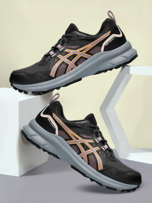 Asics TRAIL SCOUT 3 Running Shoes For Women(Black , 3)