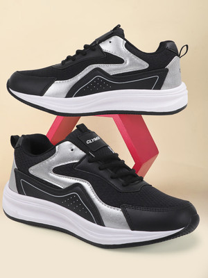 CLYMB Sps 103 BLACK Walking/Outdoor/Sports Running Shoes For Men Casuals For Men Outdoors For Men(Black , 8)