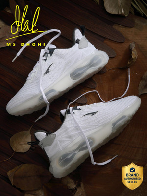 asian Airweave-02 White Gym,Sports,Training,Stylish With Extra Comfort Running Shoes For Men(White, Grey , 6)