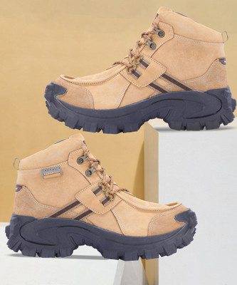 WOODLAND Boots For Men(Camel , 10)