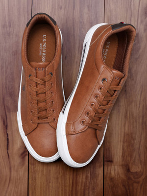 U.S. POLO ASSN. PADRY 3.0 Sneakers For Men(Tan , 9)