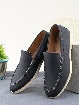 HERE&NOW Loafers For Men(Blue , 6)