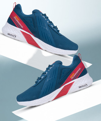 asian Blade-10 Turquoise Sports,Casual,Walking,Training, Running Shoes For Men(Blue, Red , 6)