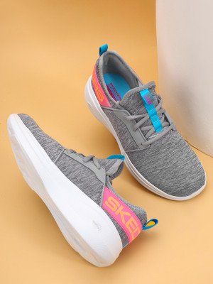 Skechers GO RUN FAST - Walking Shoes For Women(Grey , 3)