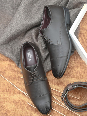 INVICTUS Formal Derby For Men(Brown , 9)