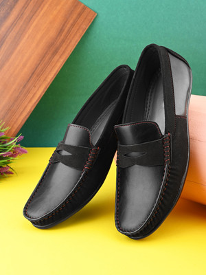 KILLER SS25 3094 Loafers For Men(Black , 12)