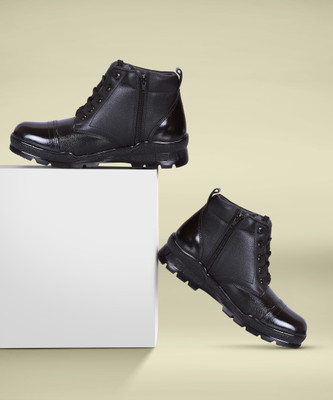 ERIX Boots For Men(Black , 5)