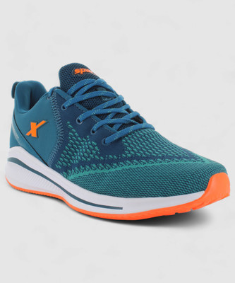 Sparx 678 Running Shoes For Men(Blue, Green , 8)