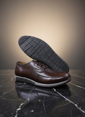 FOR-B FOR B Genuine Premium Leather Luxury Business CASUALS Shoes for Men Casuals For Men(Brown , 11)
