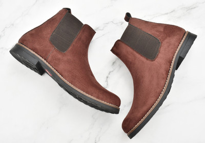 MEVHUB Boots For Men(Brown , 8)