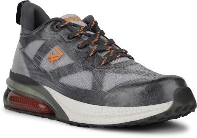 LIBERTY Leap7x RW-23 Lacing Sports Shoes With EVA Sole - Suitable For Walking, Gym & Running Shoes For Men(Grey , 9)