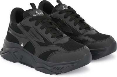 Rowlans Comfortable Durable Korean shoe Walking Shoes For Women(Black , 7)