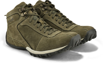 WOODLAND GC 0937110 OLIVE Casuals For Men(Olive , 7)
