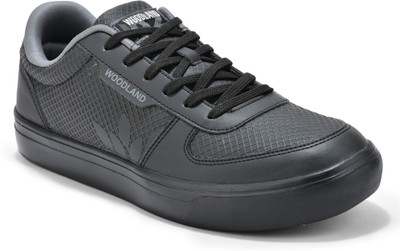 WOODLAND Sneakers For Men(Black , 6)