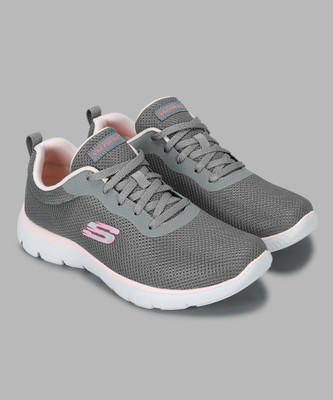 Skechers SUMMITS Sneakers For Women(Grey , 4)