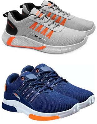 ELASA TY-HERO GREY_RUNFREE BLUE Outdoors For Men(Grey , 9)