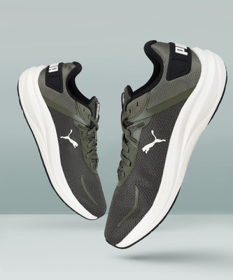 PUMA Skyrocket Lite 2 Alt Running Shoes For Men(Green , 9)