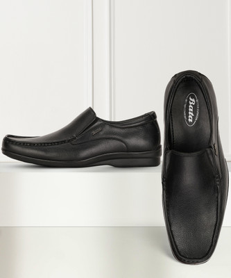 Bata Viho Slip On Sneakers For Men(Black , 9)